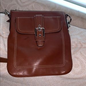 Authentic Brown Coach Crossbody purse